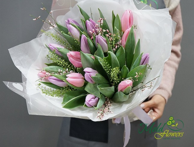 Букет тюльпанов "Чувственность" Фото